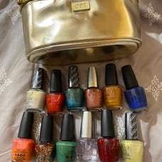 OPI nail polish Lot of 12 w/Free Opi Bag