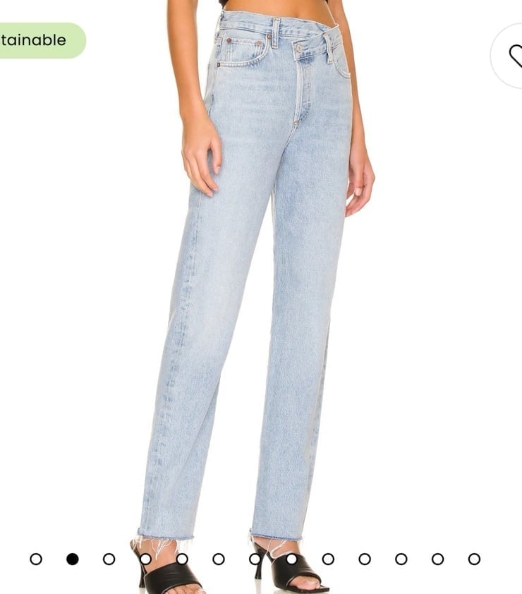Agolde criss cross straight size 26
