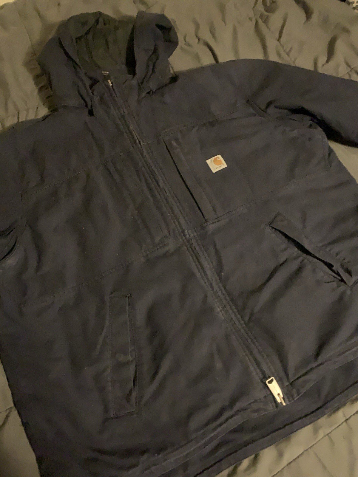 Carhartt Full Swing Lined 3M Thinsulate Blue Jacket 102207 029 XXL