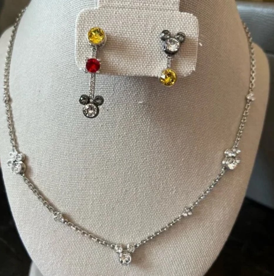 Atelier Swarovski x Disney Mickey Mouse necklace
