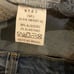 N.Y.B.D NOT YOUR BASIC DENIM HIGH WAIST WIDE LEGS sequin IN SIZE 40 28US