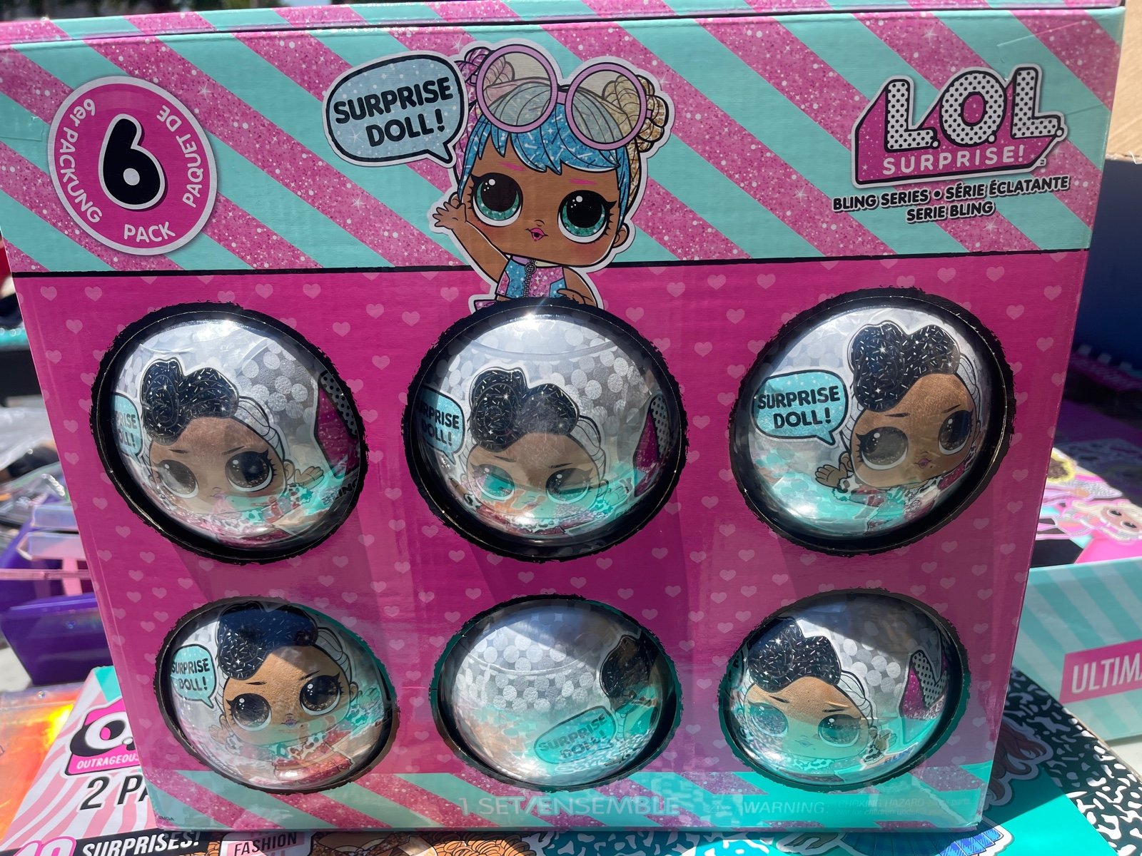 lol surprise dolls entertainment 6pcs set