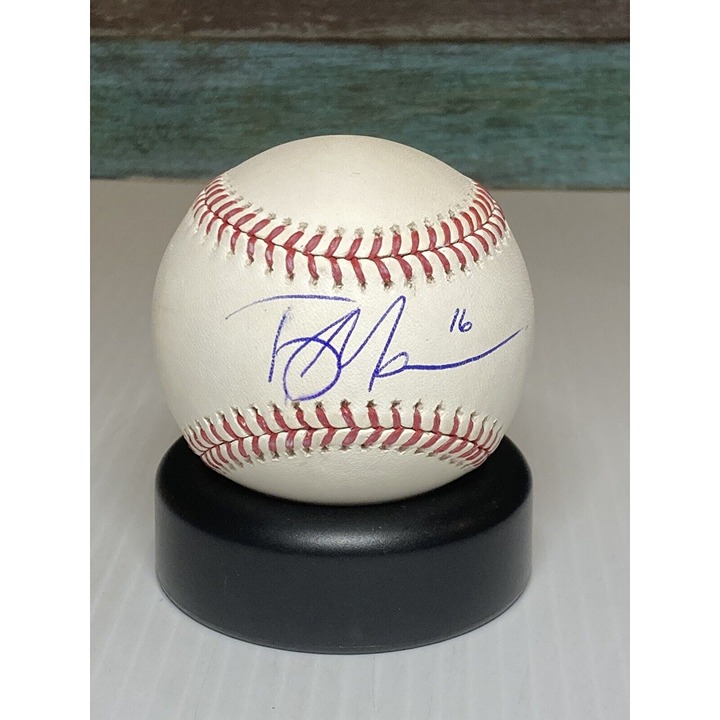 Trey Mancini Signed Offical Major League Baseball Orioles Astros Cubs