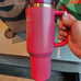 NWT Stanley x Starbucks Holiday 2024 BERRY PINK GLITTER 40oz Tumbler