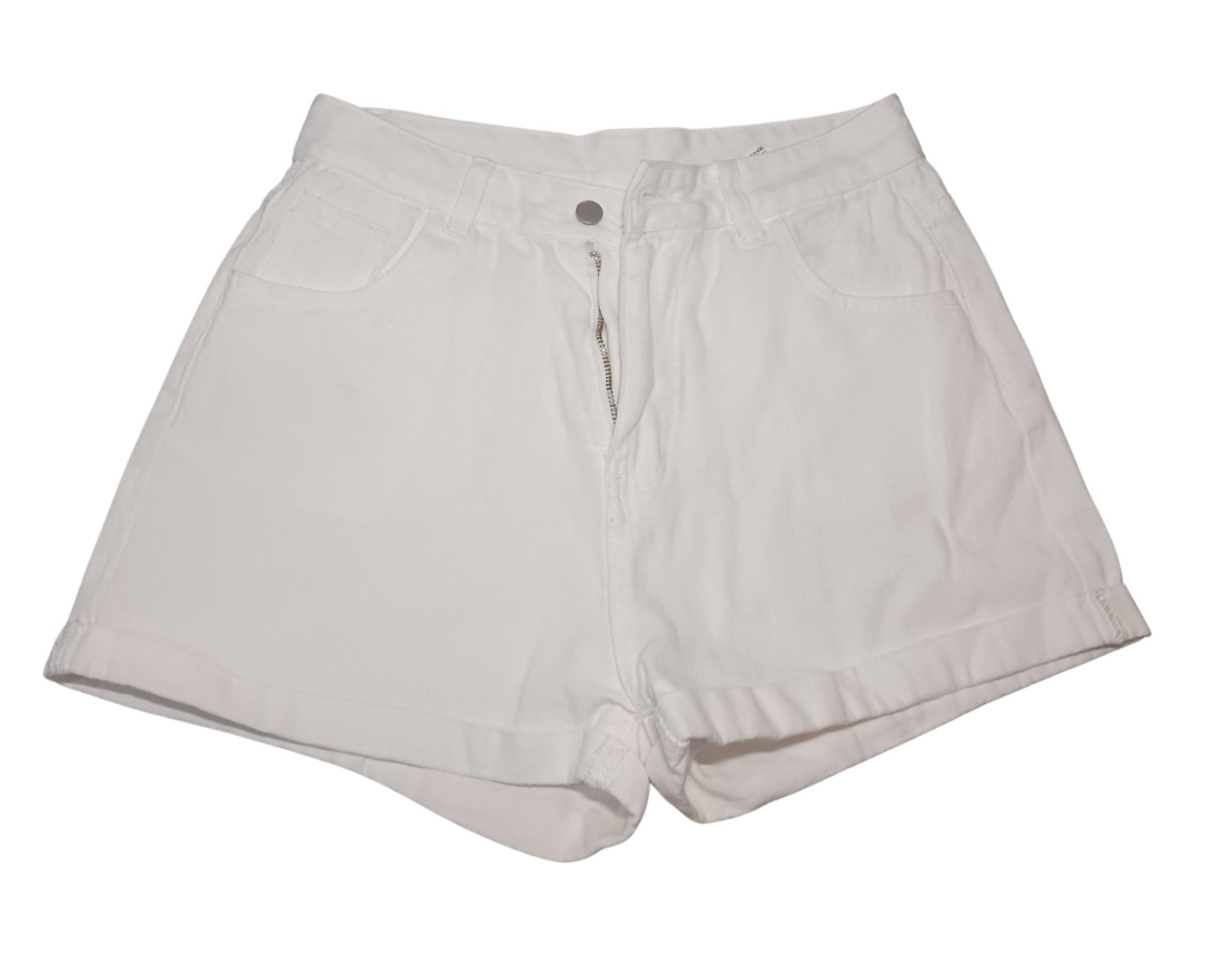 Womens Shien Short White Large Cotton