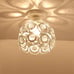 White Mini Chandelier Light Fixture, Crystal Ceiling Light,