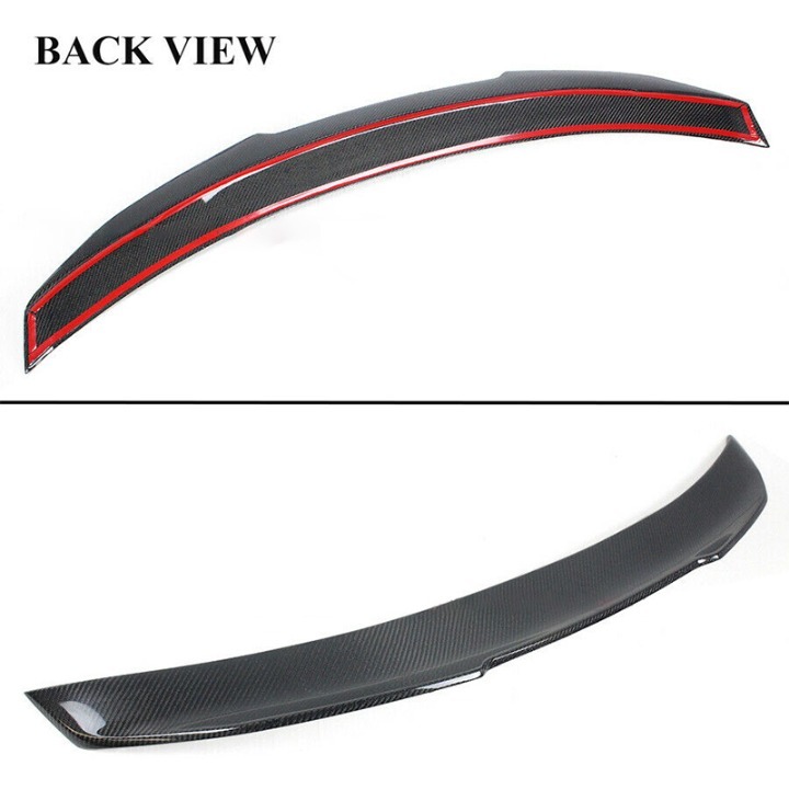NEW 2007-2015 INFINITI G25 G35 G37 Q40 4DR PSM Real Carbon Fiber Trunk Spoiler