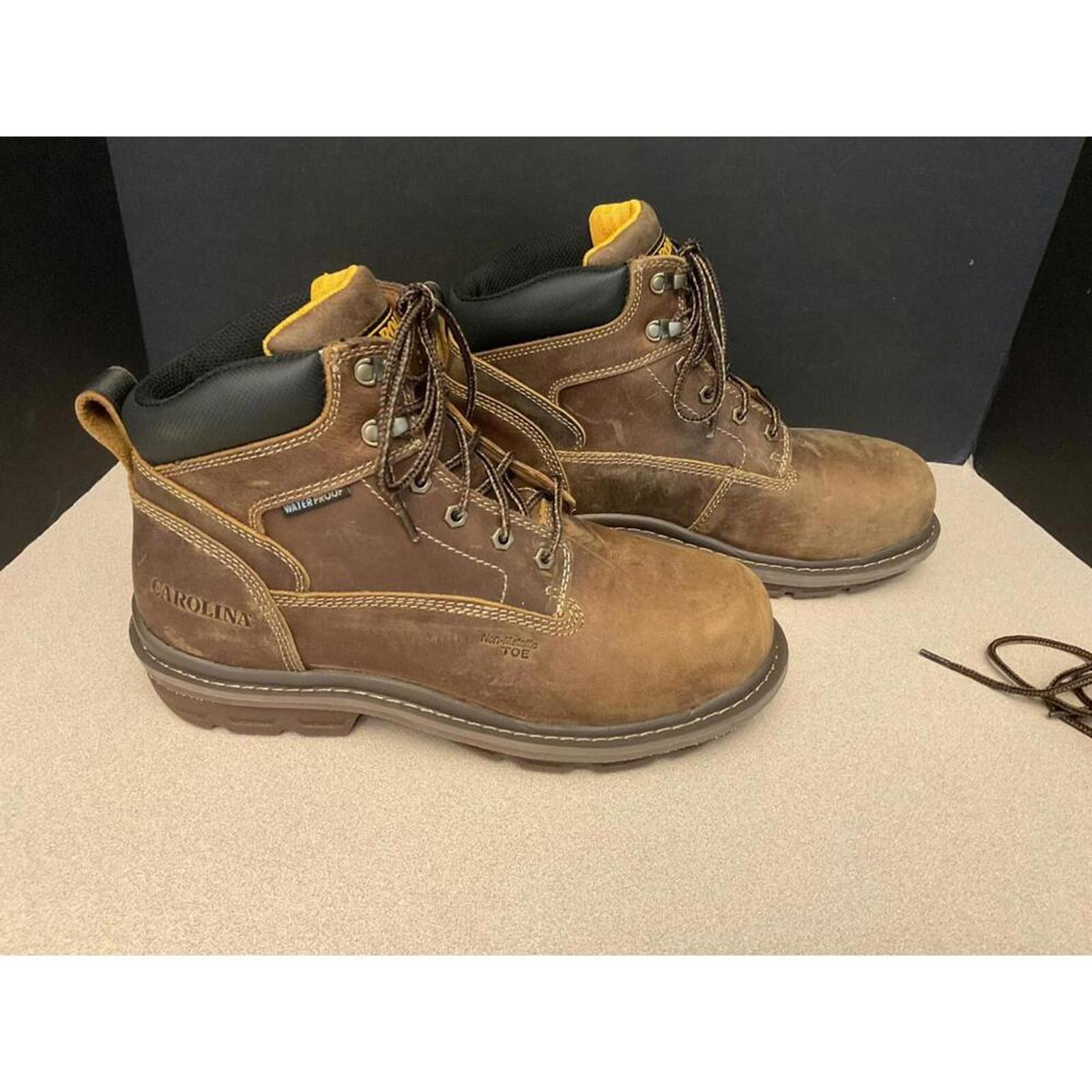 New! Mens Carolina Dormite 6 Waterproof Composite Toe Work Boots. Size 10.5D.