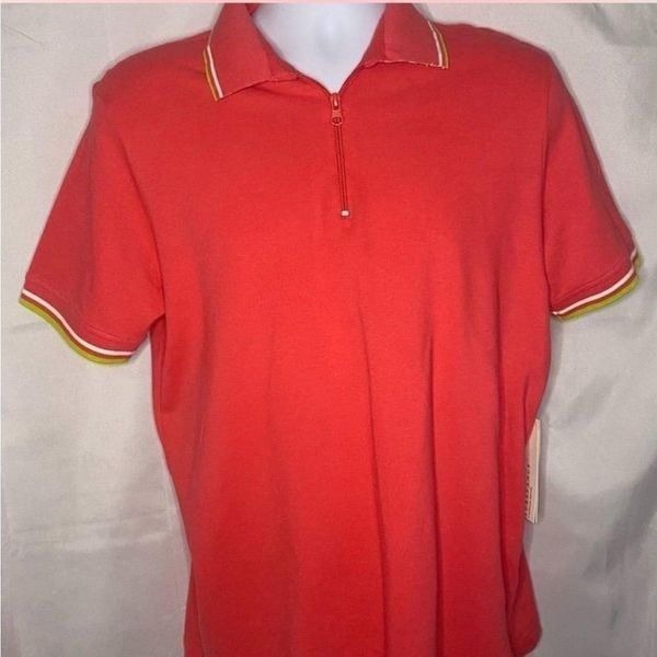 Mens Truth Substance Coral Collar shirt Size M