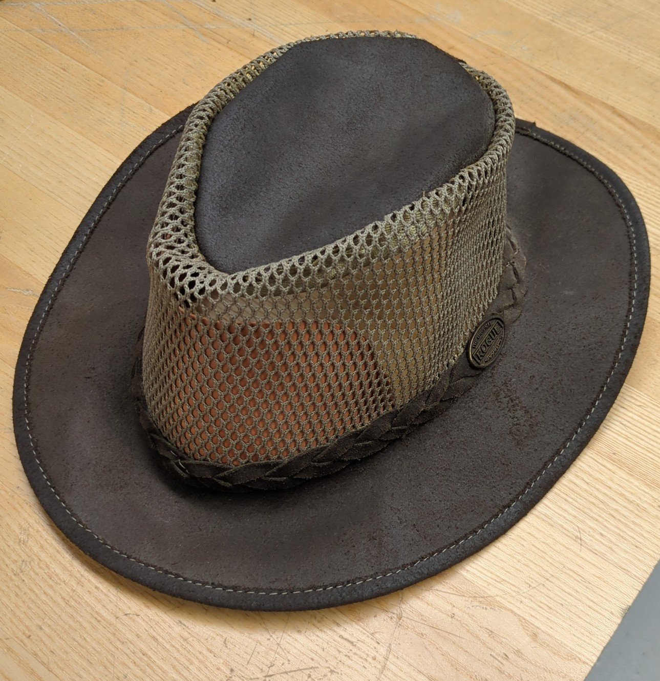 Rogue Original Mesh and Leather Hat