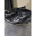 BullBoxer Holten Chukka Black Side Zip Lace Up Bull Boxer Black Men's 12