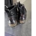 BullBoxer Holten Chukka Black Side Zip Lace Up Bull Boxer Black Men's 12