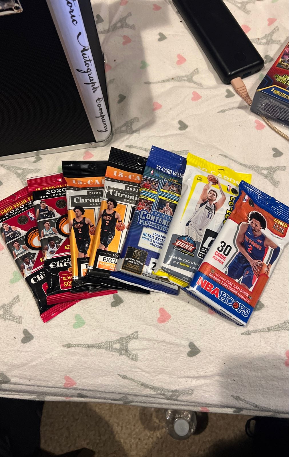 Basketball value pack 7. Card Packs (Unopened)