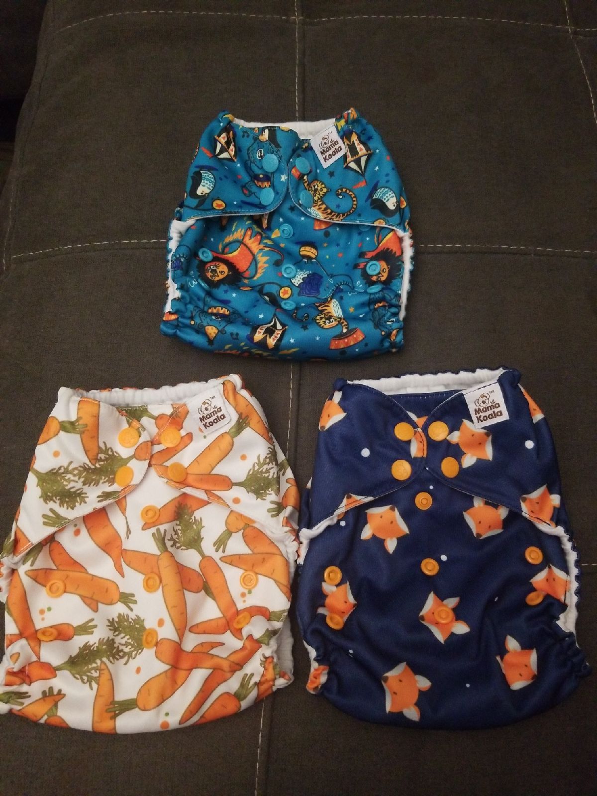 3 mama koala pocket diapers