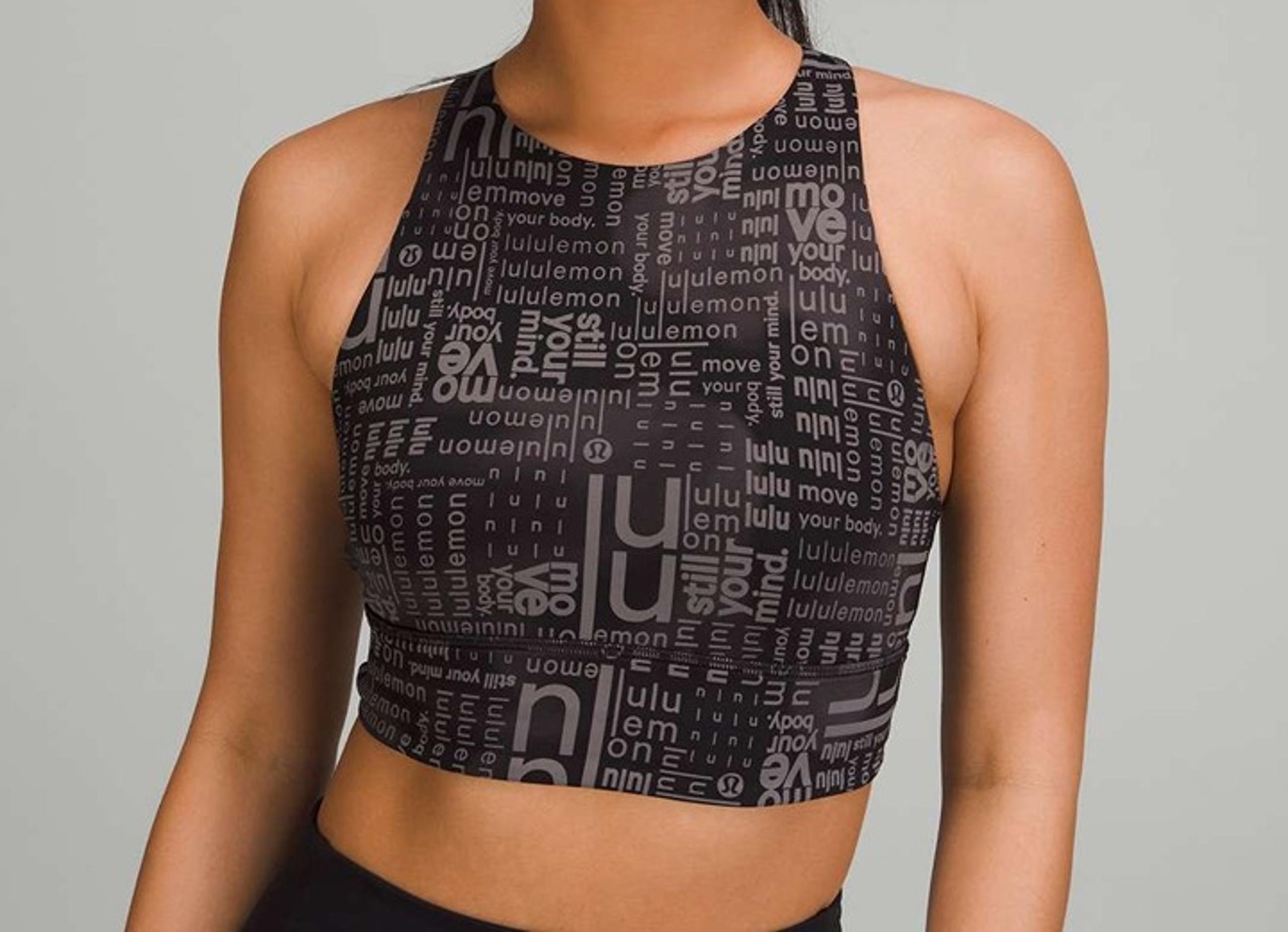Lululemon Energy High-Neck Longline Bra
