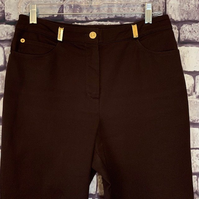 St. John Sport By Marie Gray Brown Pants