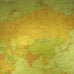 Laminated Rand McNally Modern World Map Genuine Black Wood Frame 33 wx22h