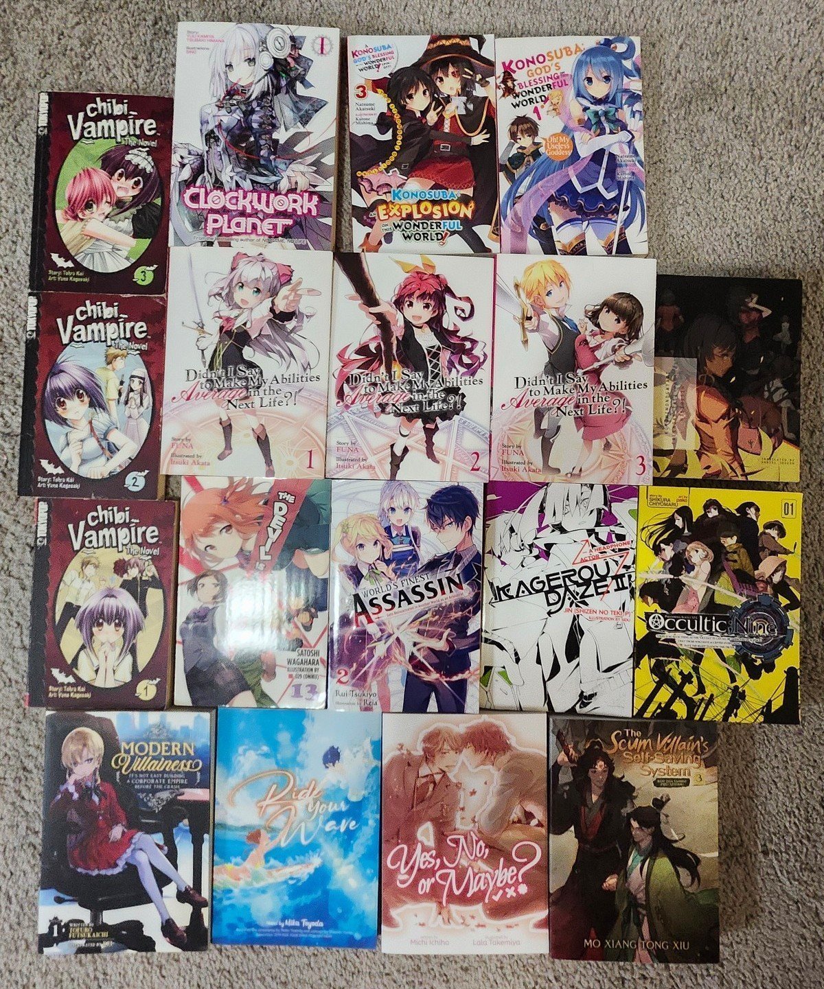 Light novel lot