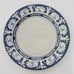 Antique Dedham Pottery Blue White Crackled Bunny Lunch Salad Plate 8.5