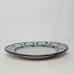 Antique Dedham Pottery Blue White Crackled Bunny Lunch Salad Plate 8.5