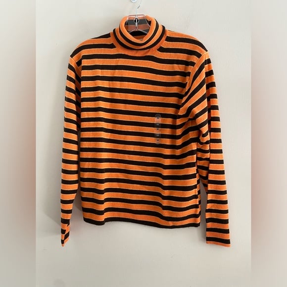 uniqlo Cashmere Striped Turtleneck Sweater (MARNI) size M new with tag