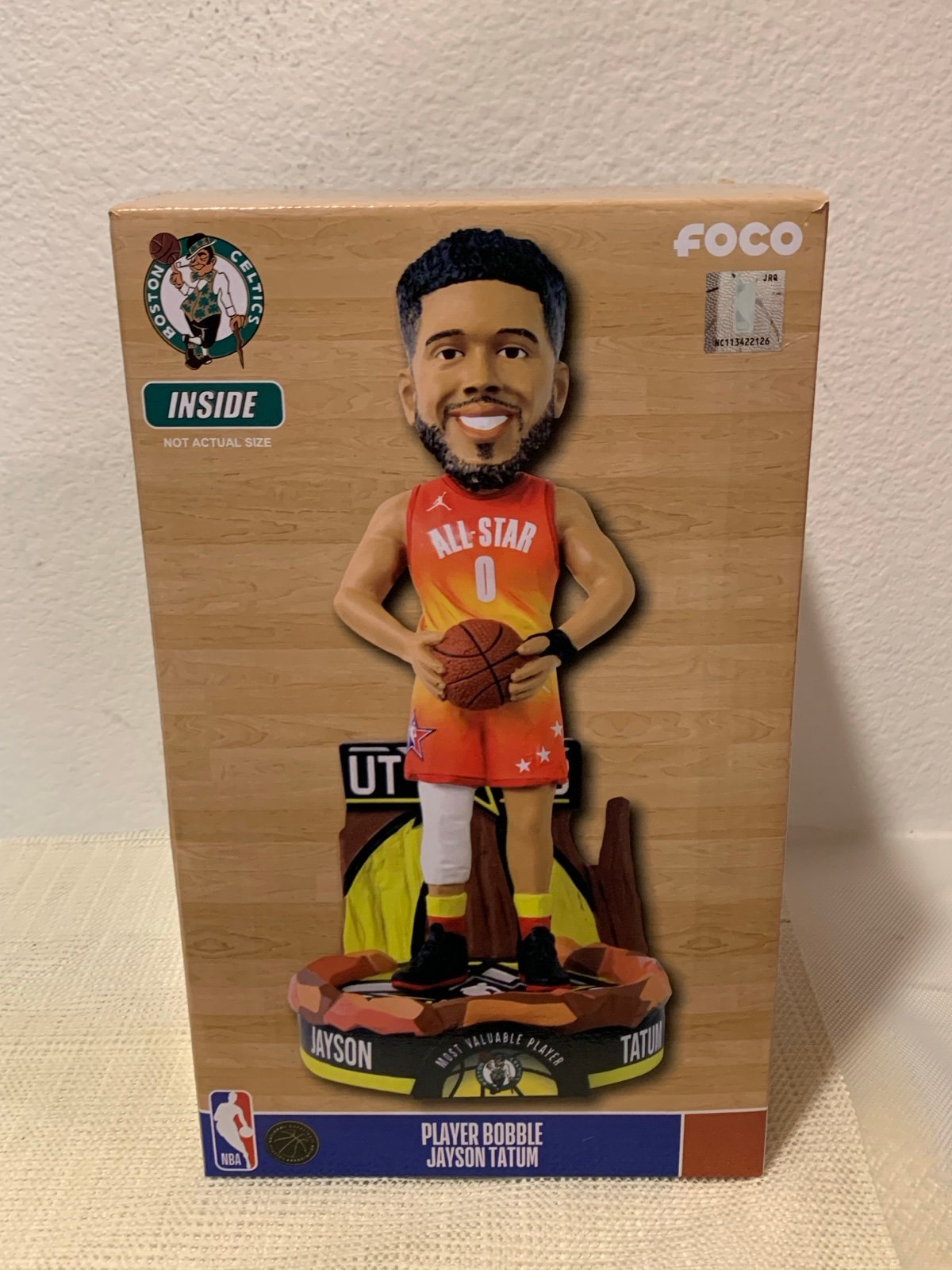 Jayson Tatum Boston Celtics 2023 All-Star MVP Bobblehead