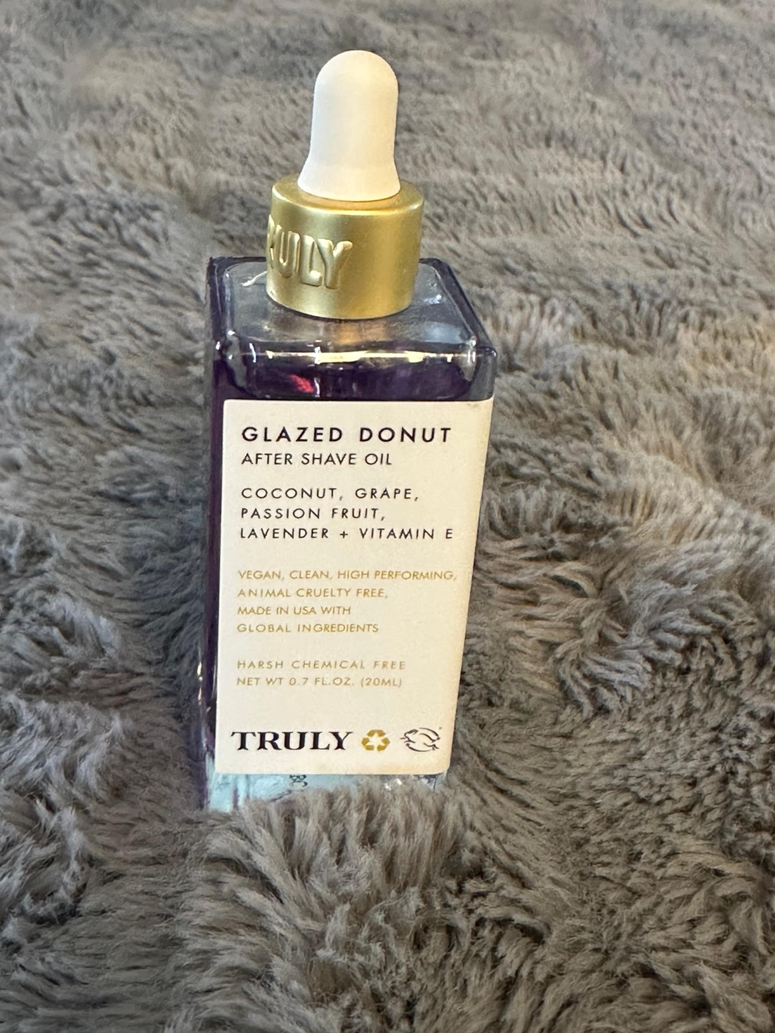 truly glazed donut after shave oil - never used
