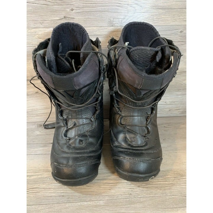Burton Men's Ion Black Pleather Snowboard Boot - Size 9