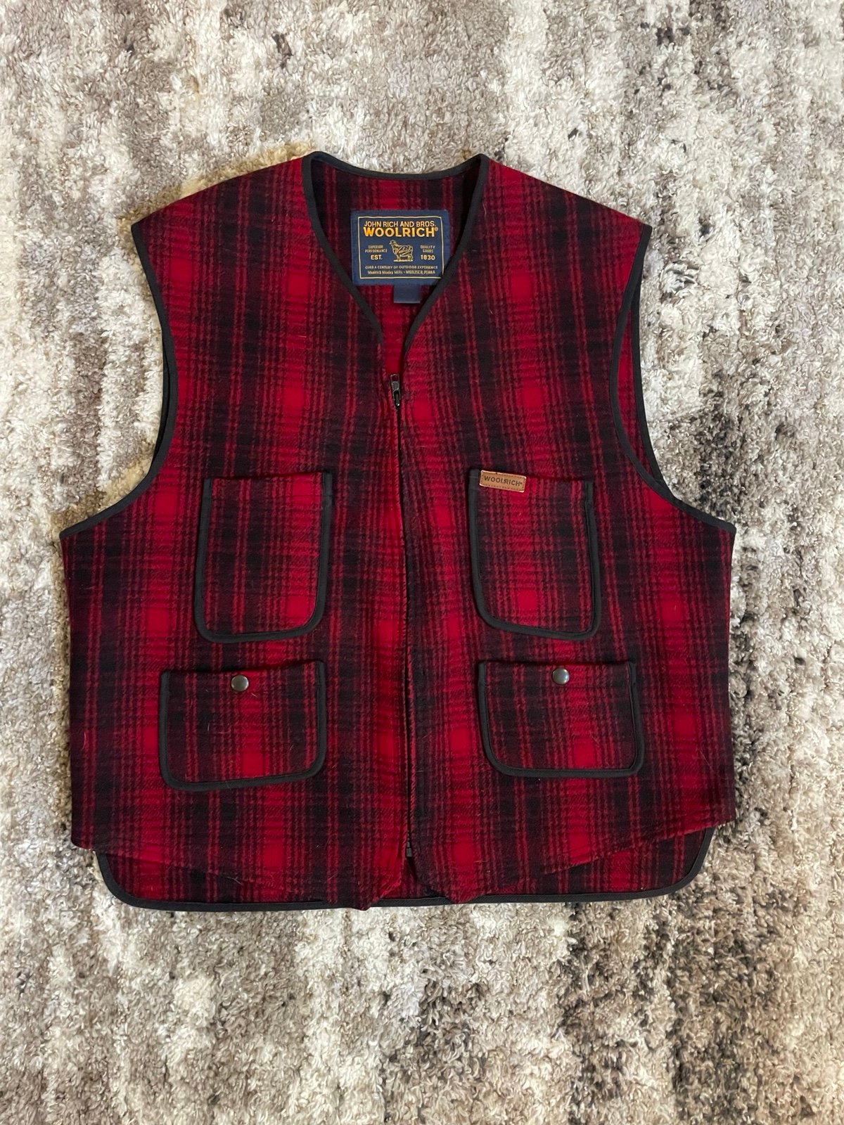 Woolrich Plaid Outerwear Vests for Men | Mercari Woolrich Plaid Outerwear Vests for Men | Mercari