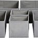 Cloth Drawer Storage Organizer Boxes, Set of 6