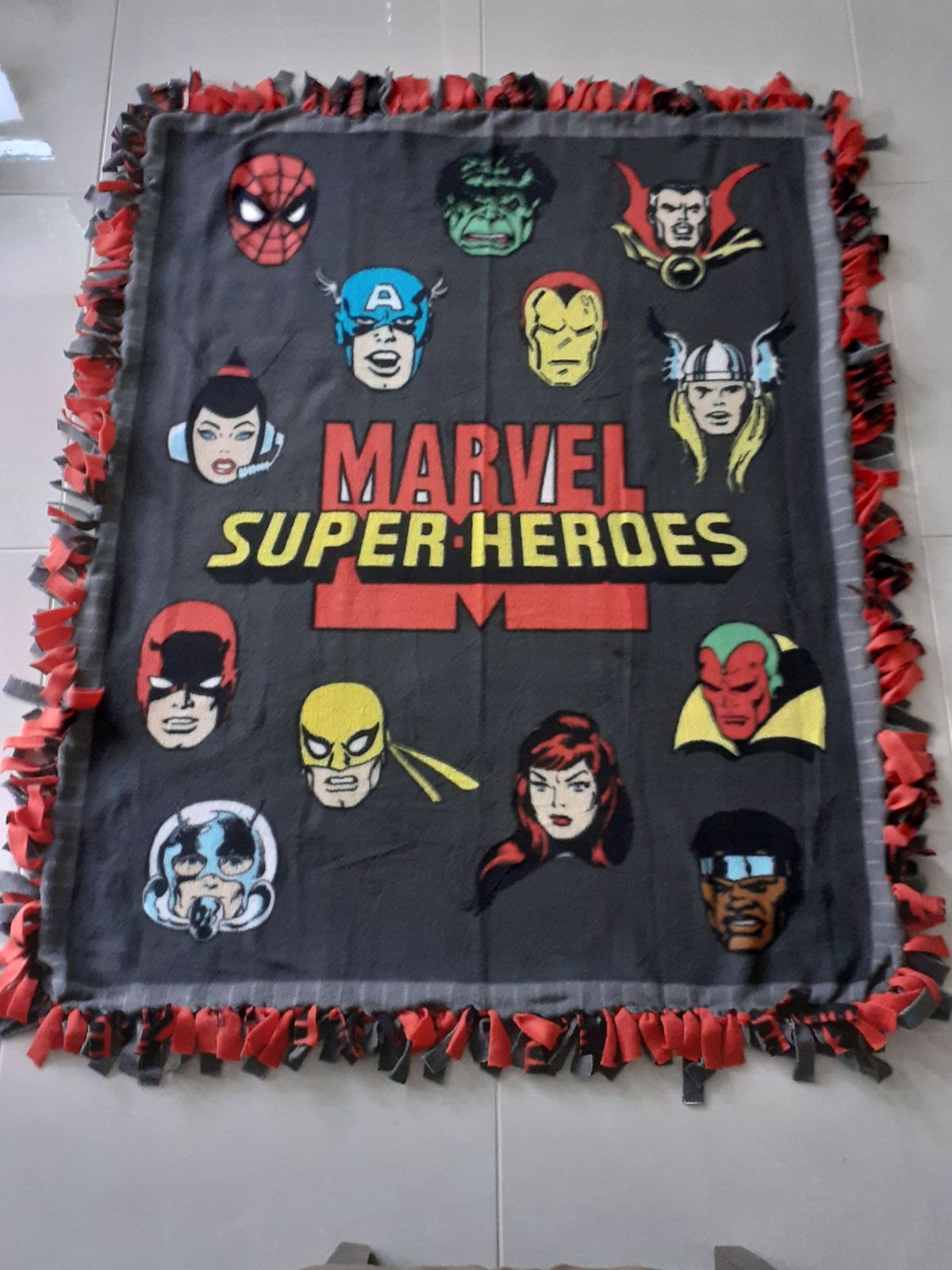 Retro Marvel Blanket