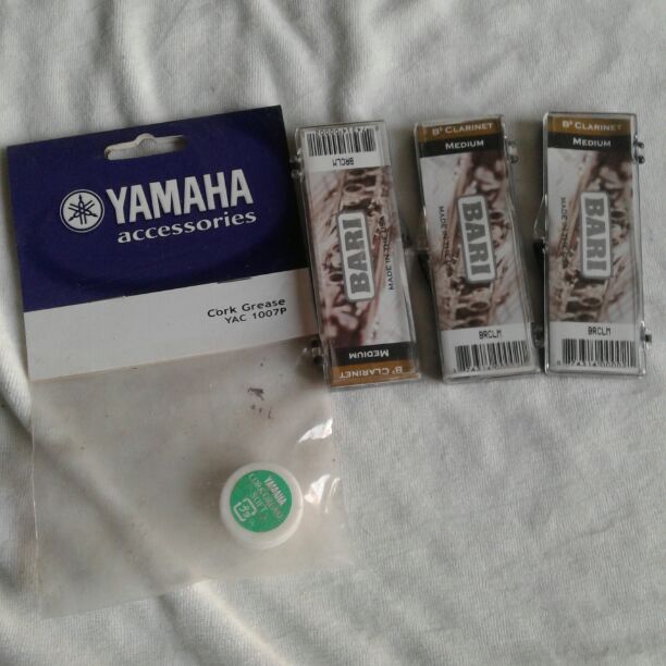 3 Bari plastic clarinet reeds