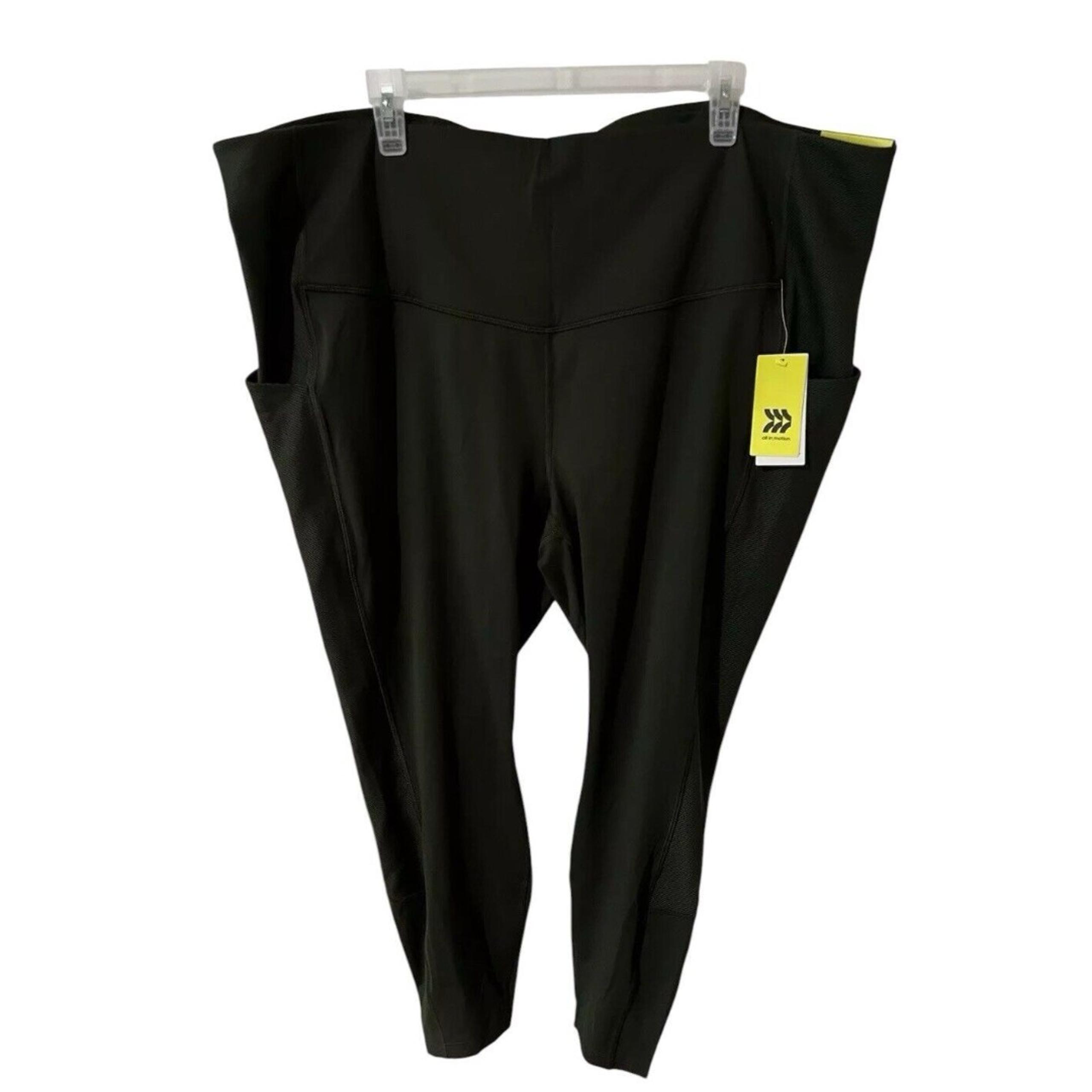 Women's Plus 3X All In Motion high rise ribbed seamless 7/8 jeggings Leggings