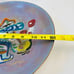 Hand-Painted Copper Bowl “Still Life” Abstract Art, Artist Signed Unique