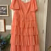 JessaKae Allegro Dress in Coral Size 2XL