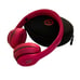 Beats by Dr. Dre Solo 2 Wired OnEar Headphones Pink B0518 W/ Case-NO CORD Tested