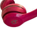 Beats by Dr. Dre Solo 2 Wired OnEar Headphones Pink B0518 W/ Case-NO CORD Tested