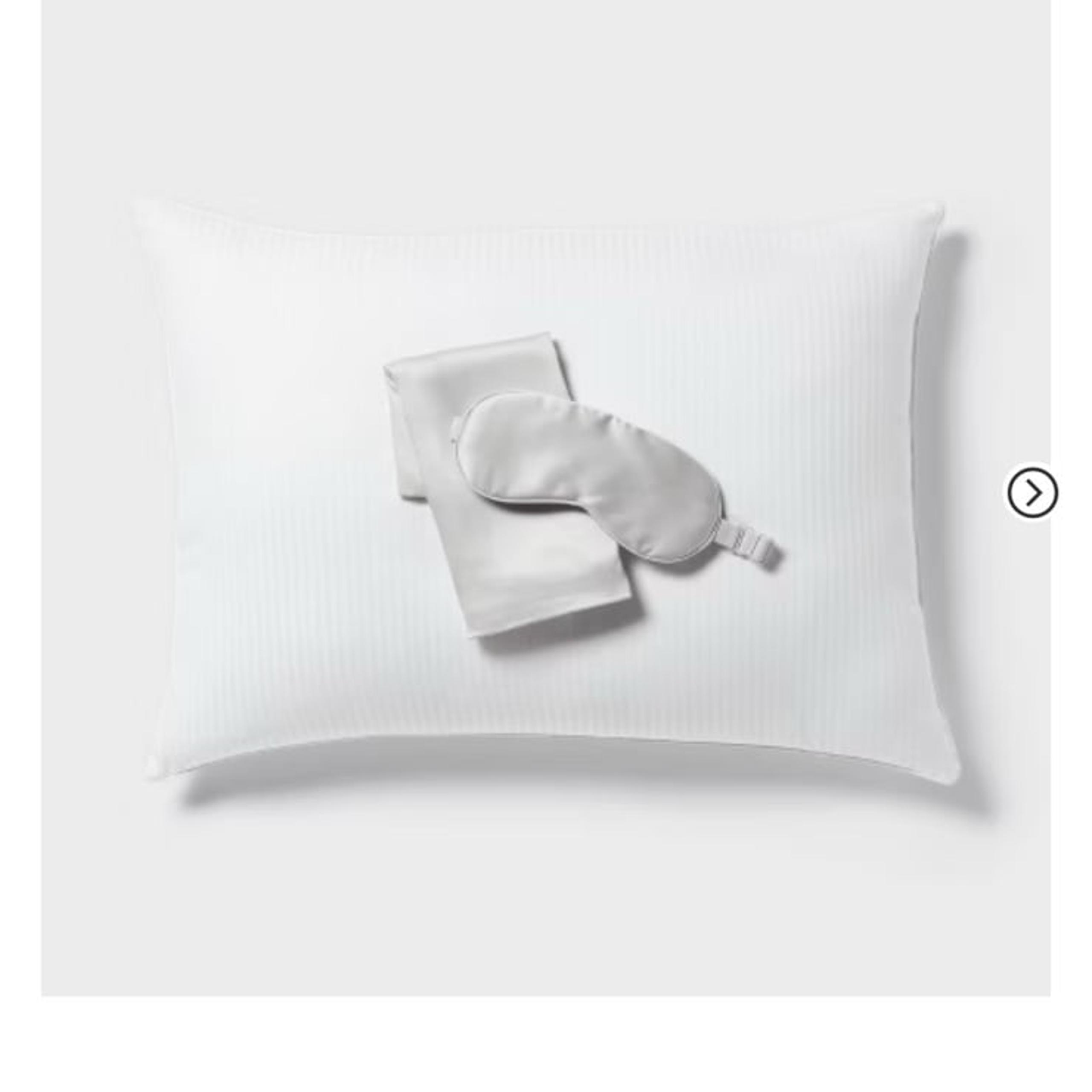 Standard Soft/Medium Machine Washable Sleep Gift Set Bed Pillows Gray - Threshol