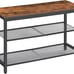 Shoe Organizer Bench 3-Tier 29.5 inches Brown