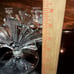 Vintage Art Deco Etched Candlesticks pair