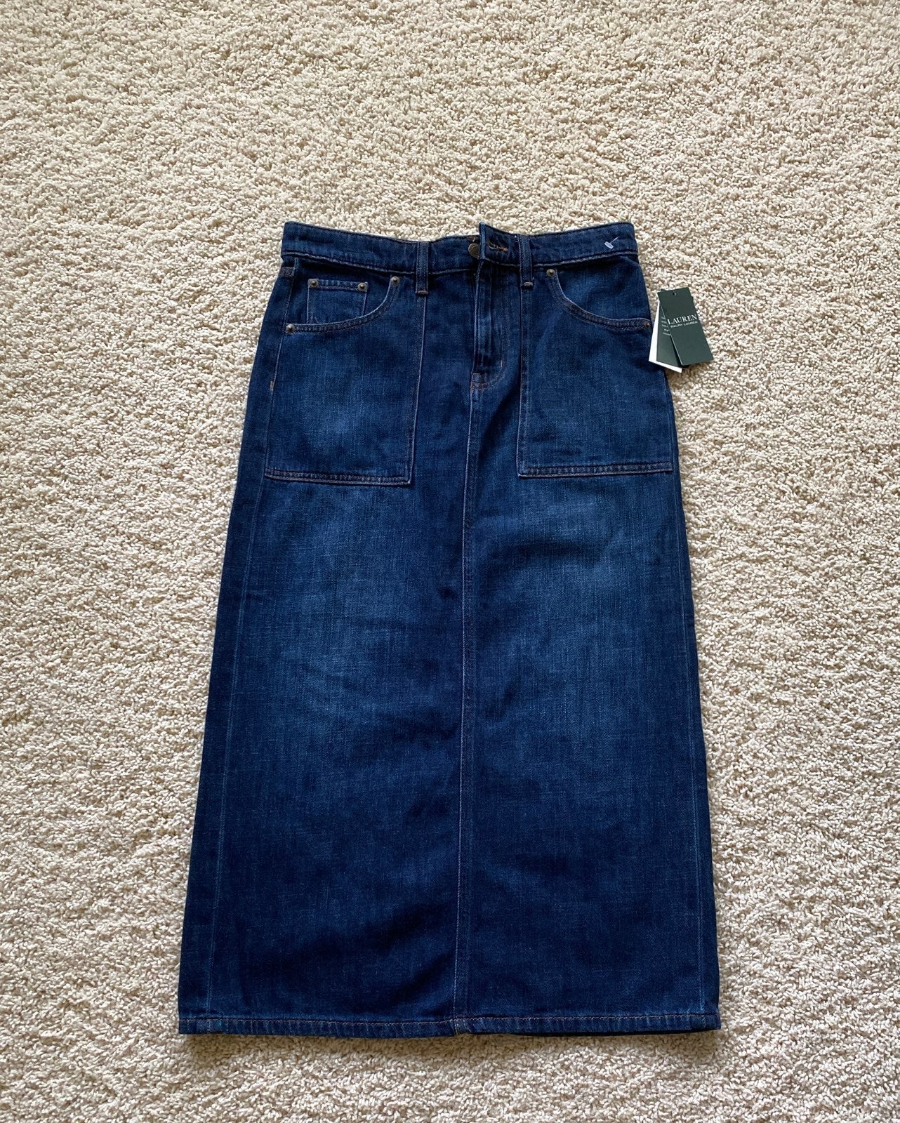 NWT Ralph Lauren denim skirt