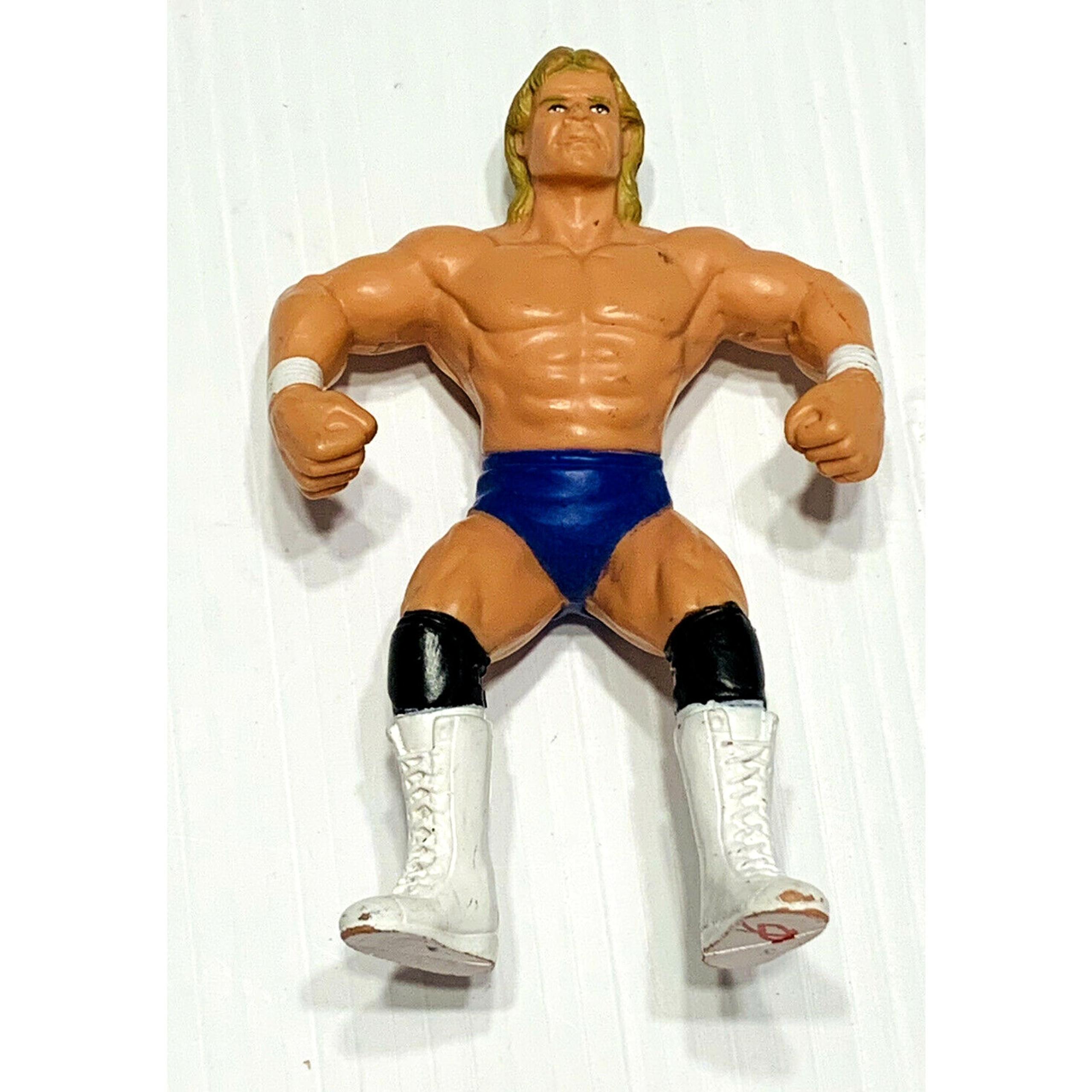 WCW Lex Luger "The Total Package" Wrestling 5in. Action Figure Galoob 1990 Vtg