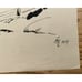 Karl Mattern WPA Era Important Iowa Artist Pen Drawing House and Person 1924 Wow