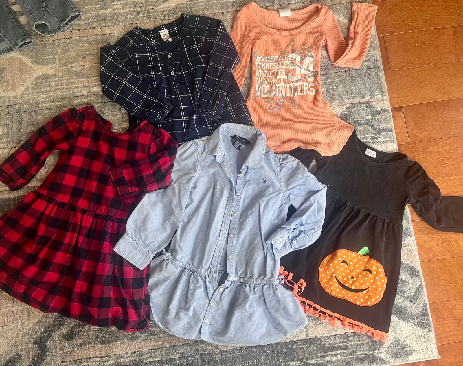Girls 4/5 Long Sleeve Bundle