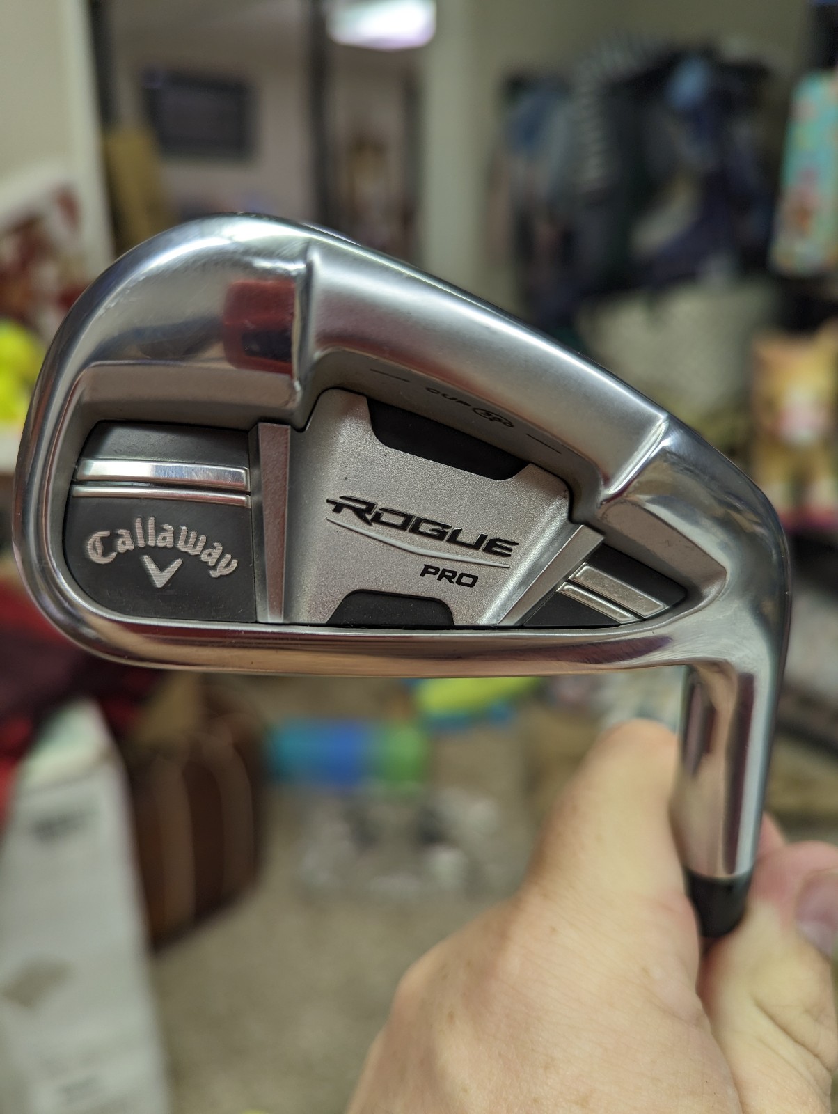 CALLAWAY ROGUE PRO 7 IRON STIFF FLEX XP 105 ST15 STEEL