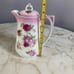 Antique CT Germany porcelain rose jug with lid. Pristine condition.