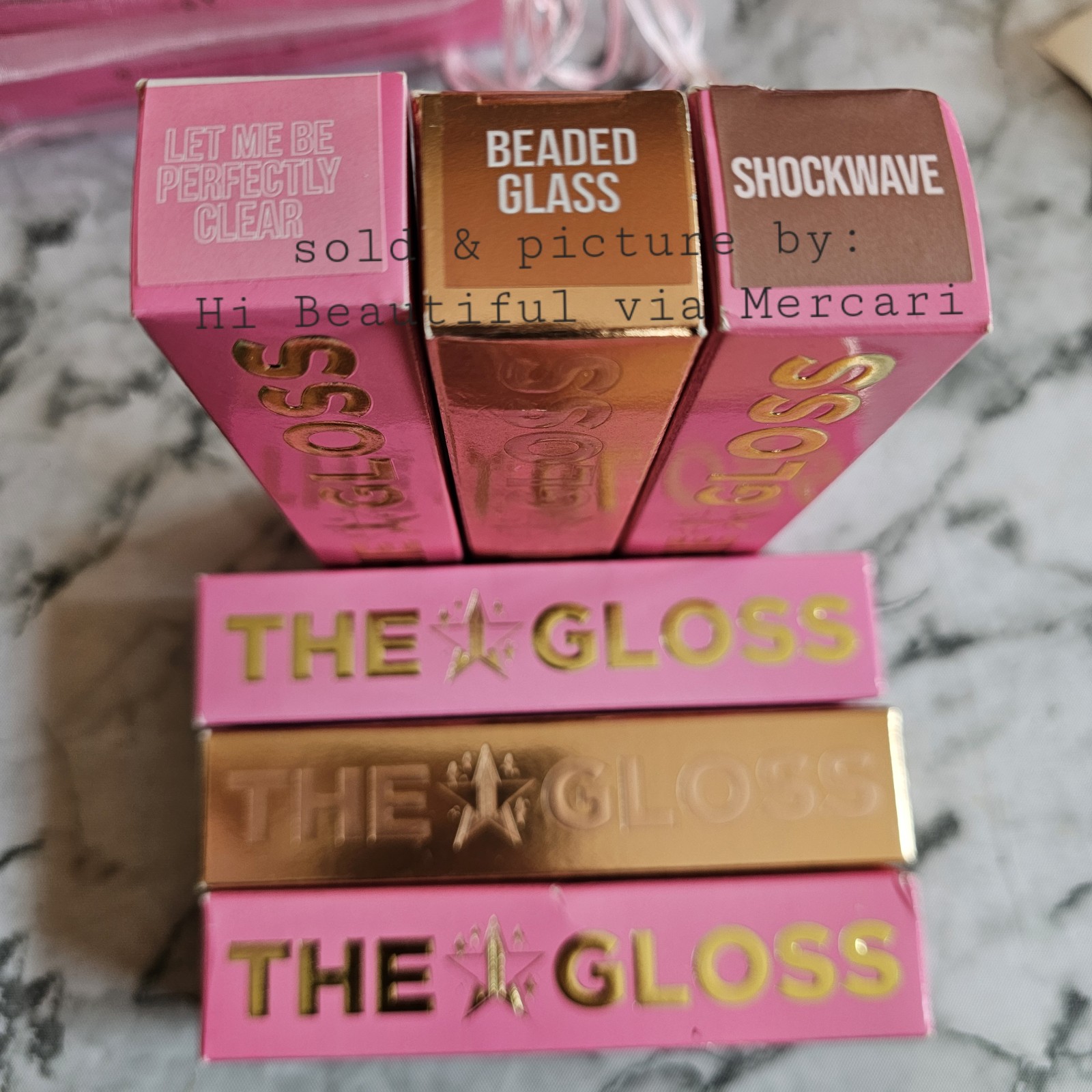 Rare Jeffree Star THE GLOSS BUNDLE 5