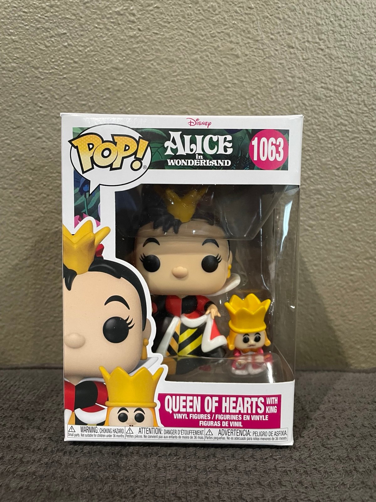 Queen of Hearts with King Funko Pop