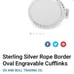 925 Sterling Silver Cufflinks