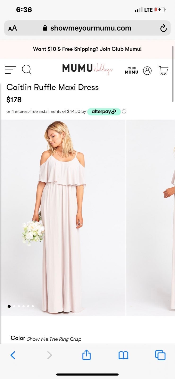Wedding Maxi Dress